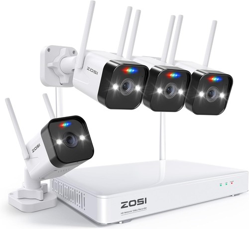 Zosi 4pcs wifi - cameras, 3mp